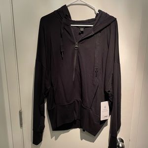 NWT Athleta Balance Sweatshirt Zip Up